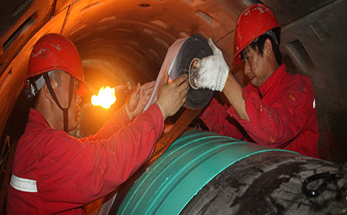 粘彈體膠帶和外保護帶結合組成的防腐蝕保護體系